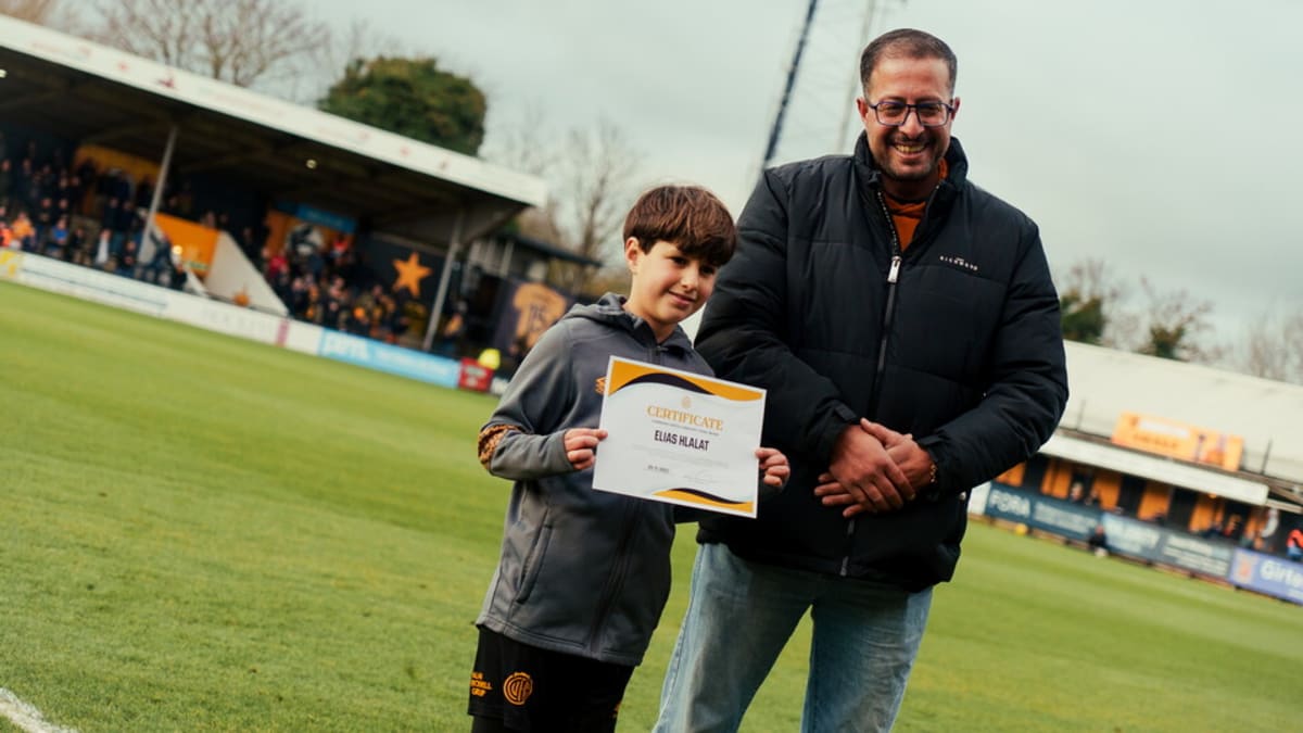 Cambridge United Honors Local Heroes at Every Home Game - Image 2
