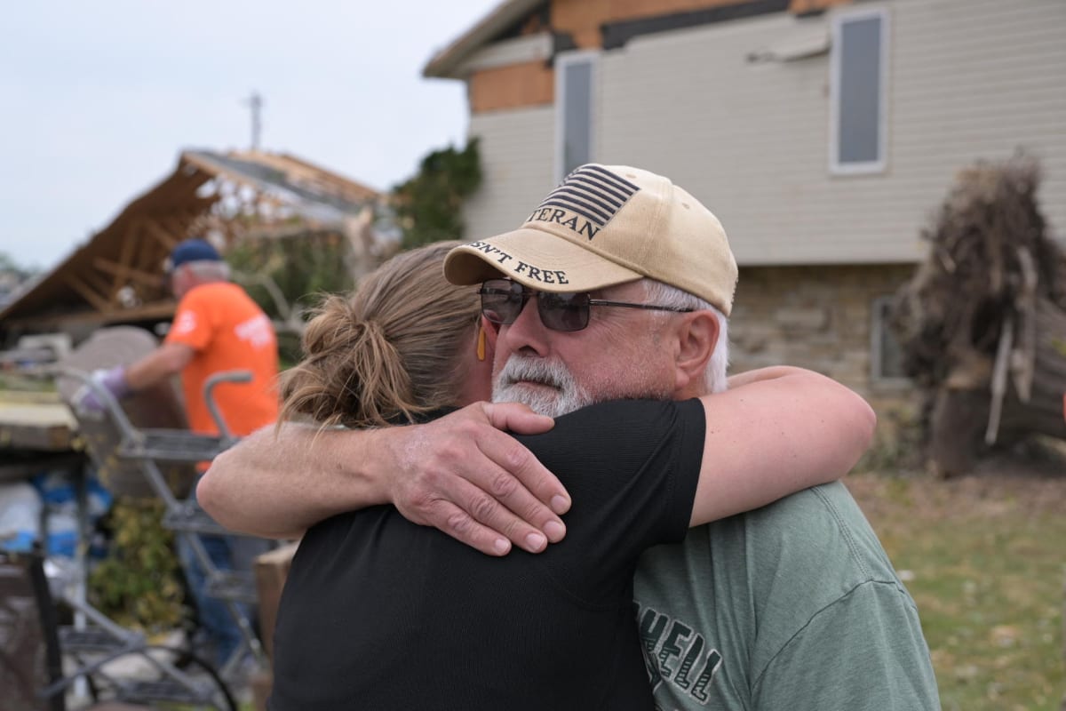 750 Volunteers Help Wisconsin Tornado Survivors Rebuild