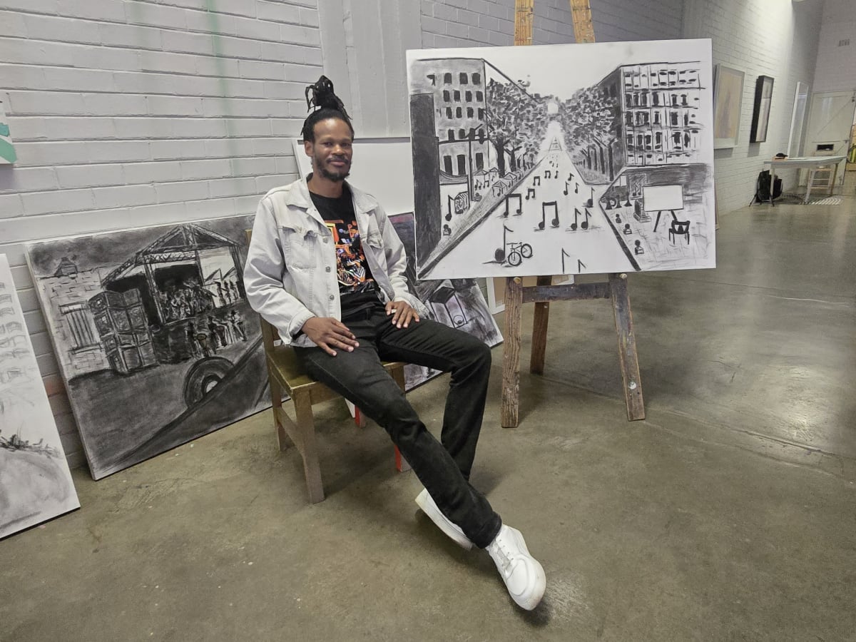 Johannesburg Artist Turns Live Events Into Real-Time Art - Image 3
