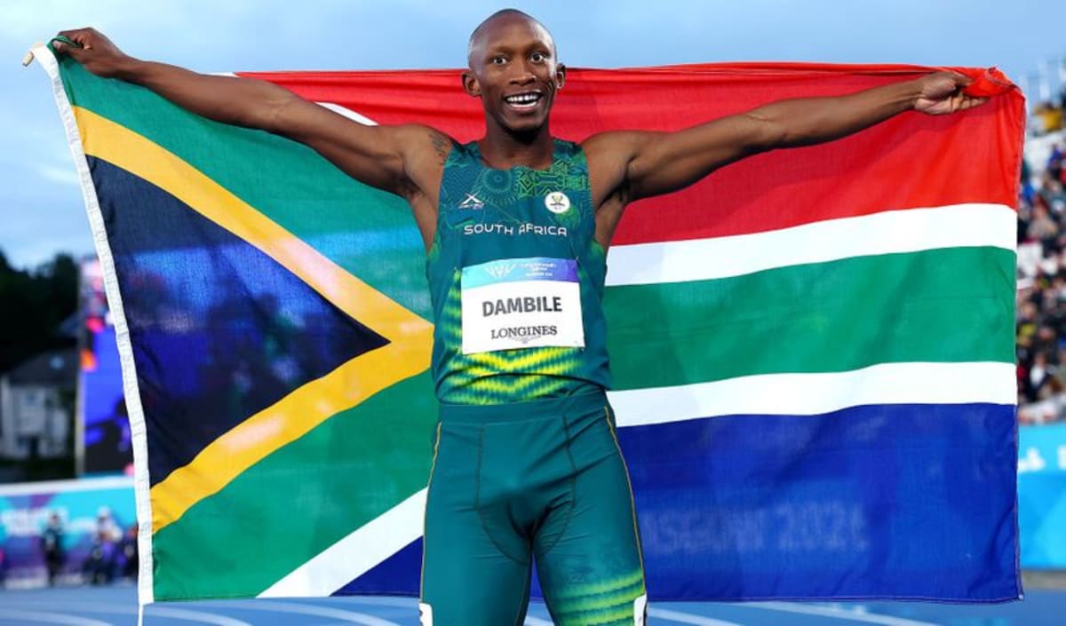 South African Sprinter Dambile Makes History in Glasgow