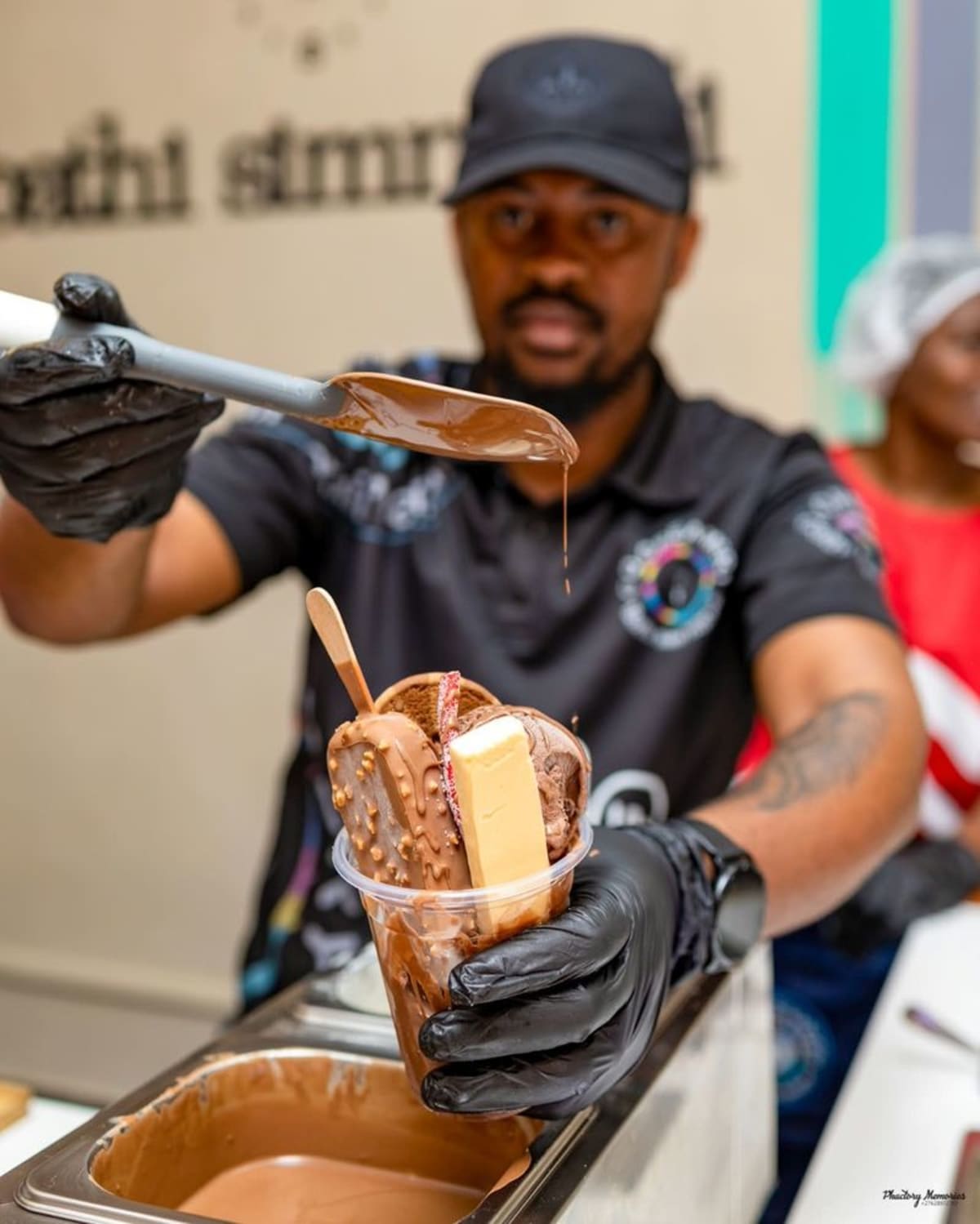 Thando Volontiya, founder of GQ Creamery ice cream business in Gqeberha, South Africa