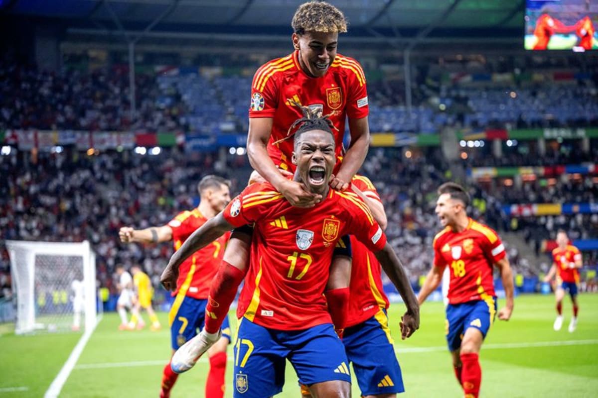Cape Verde soccer players celebrating together in blue uniforms during World Cup qualification match