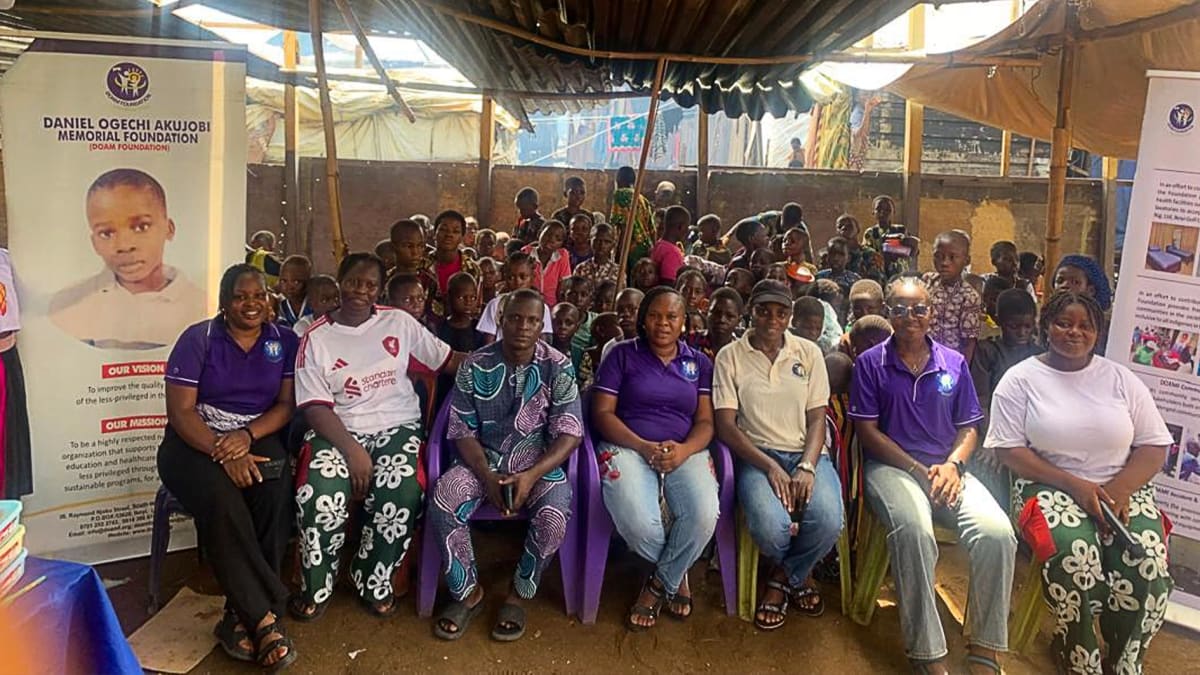 Lagos Kids in Makoko Celebrate Dreams on Children's Day
