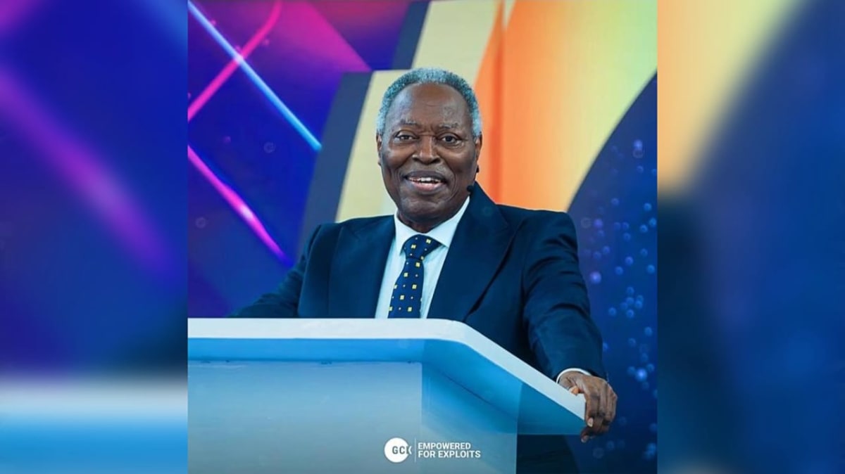 Pastor William Folorunso Kumuyi smiling, renowned Nigerian Christian leader celebrating 85th birthday