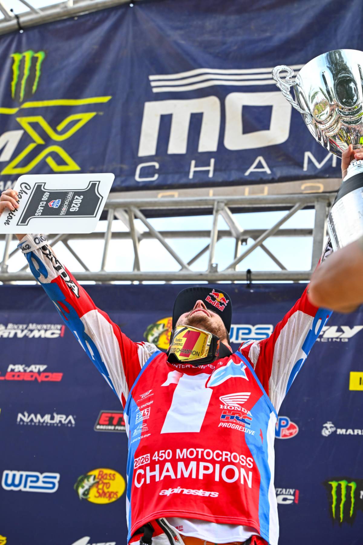 Hunter Lawrence Wins First 450 Motocross Championship