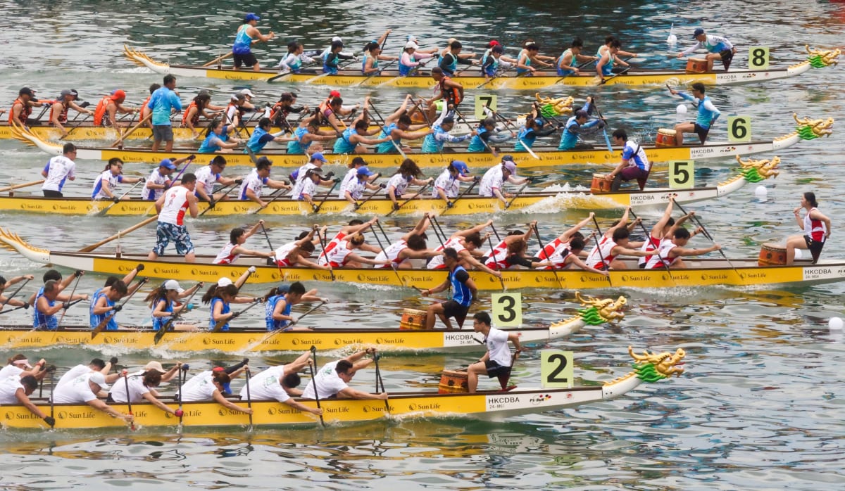 4,500 Paddlers Celebrate 50 Years of Hong Kong Dragon Boats - Image 2