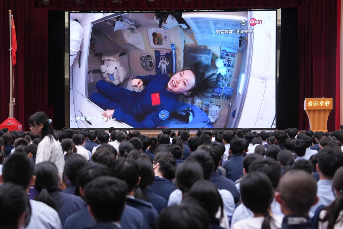 Hong Kong's First Astronaut Inspires Students From Space - Image 2
