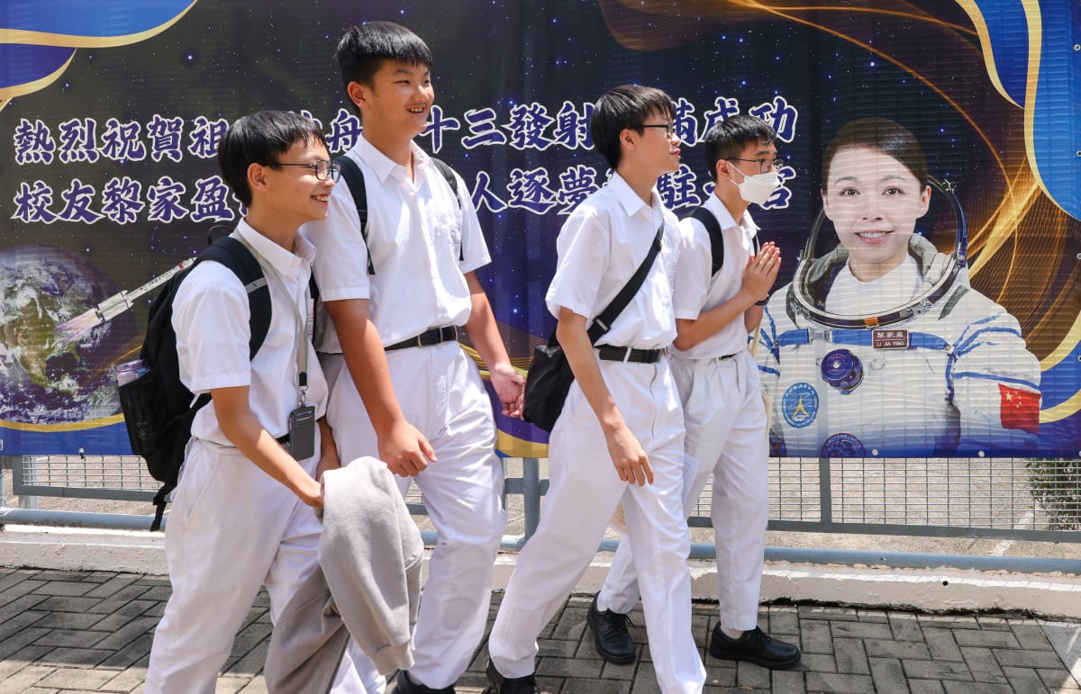 Hong Kong's First Astronaut Teaches From Space Station - Image 3