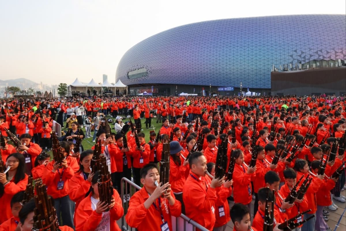 1,200 Musicians Break World Record in Hong Kong Concert - Image 2