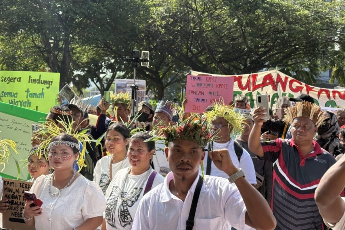 1,000 Indigenous Malaysians Rally for Ancestral Land Rights - Image 2