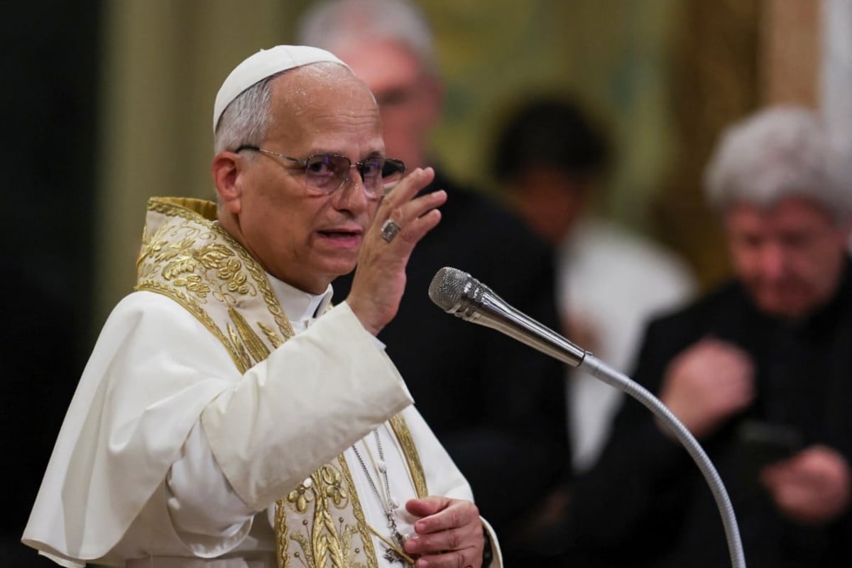 Pope Leo Honors America's First Saint at Her Birthplace - Image 2