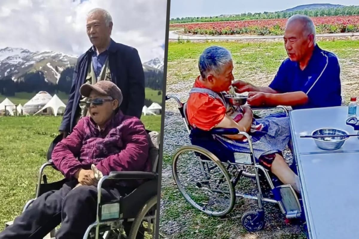 Chinese Husband Takes Paralyzed Wife on 10-Year Road Trip - Image 2