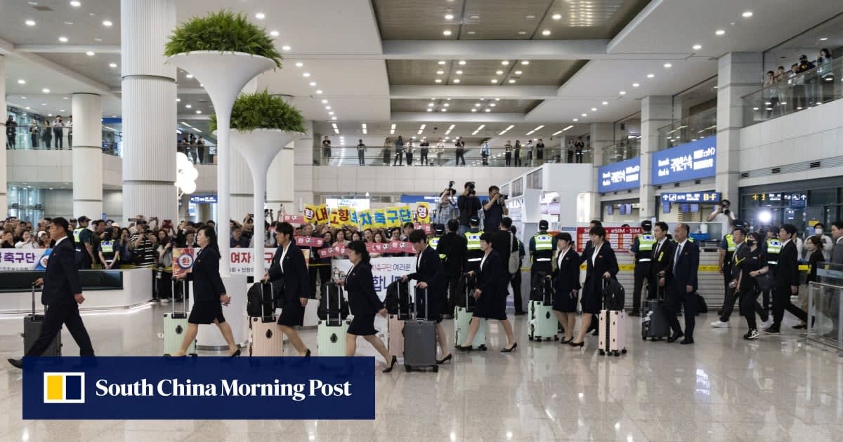 North Korean Athletes Visit South Korea After 8 Years