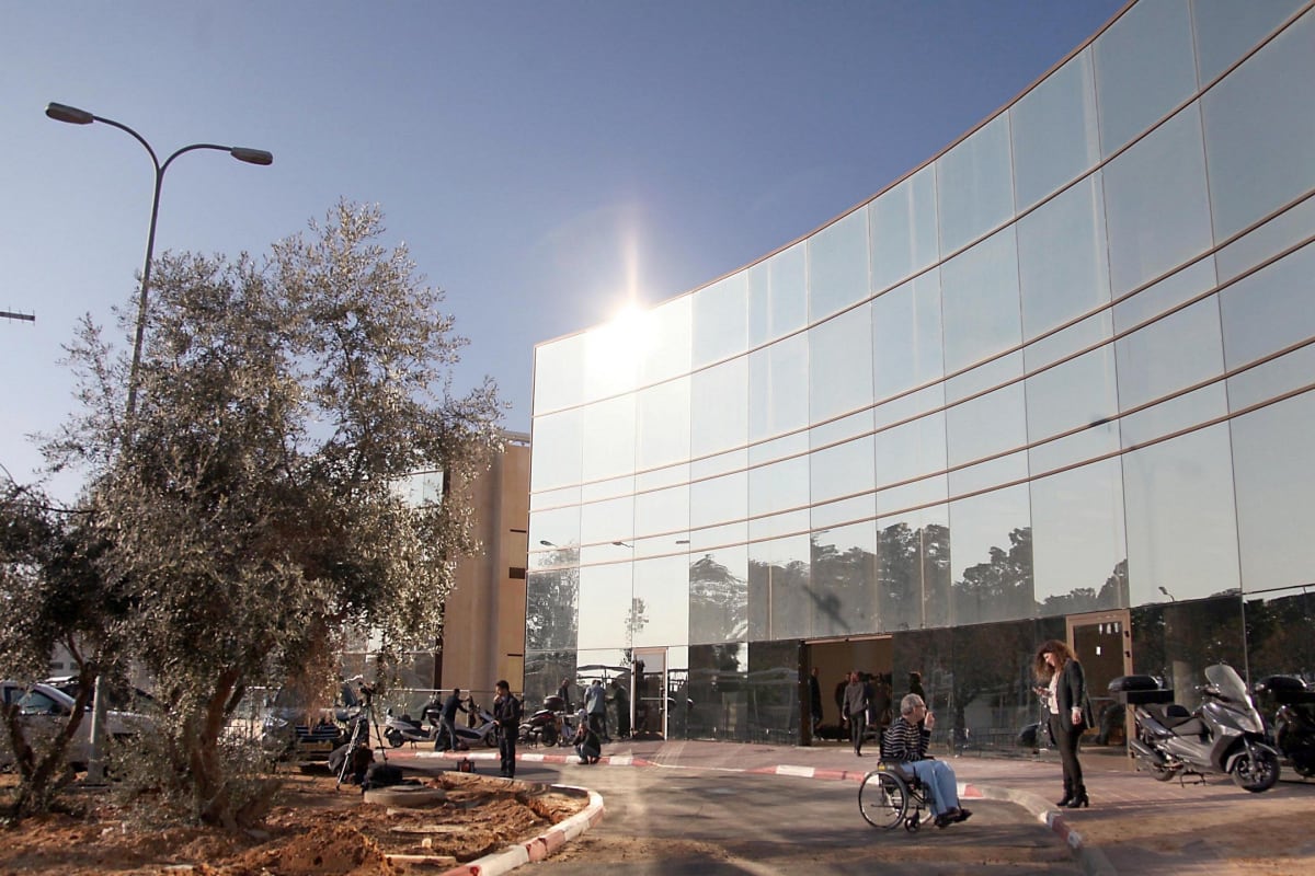 Medical professionals using digital technology at Sheba Medical Center in Israel