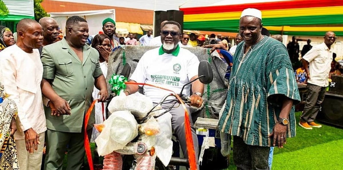 Ghana Equips 1000+ Tree Crop Farmers With Free Supplies