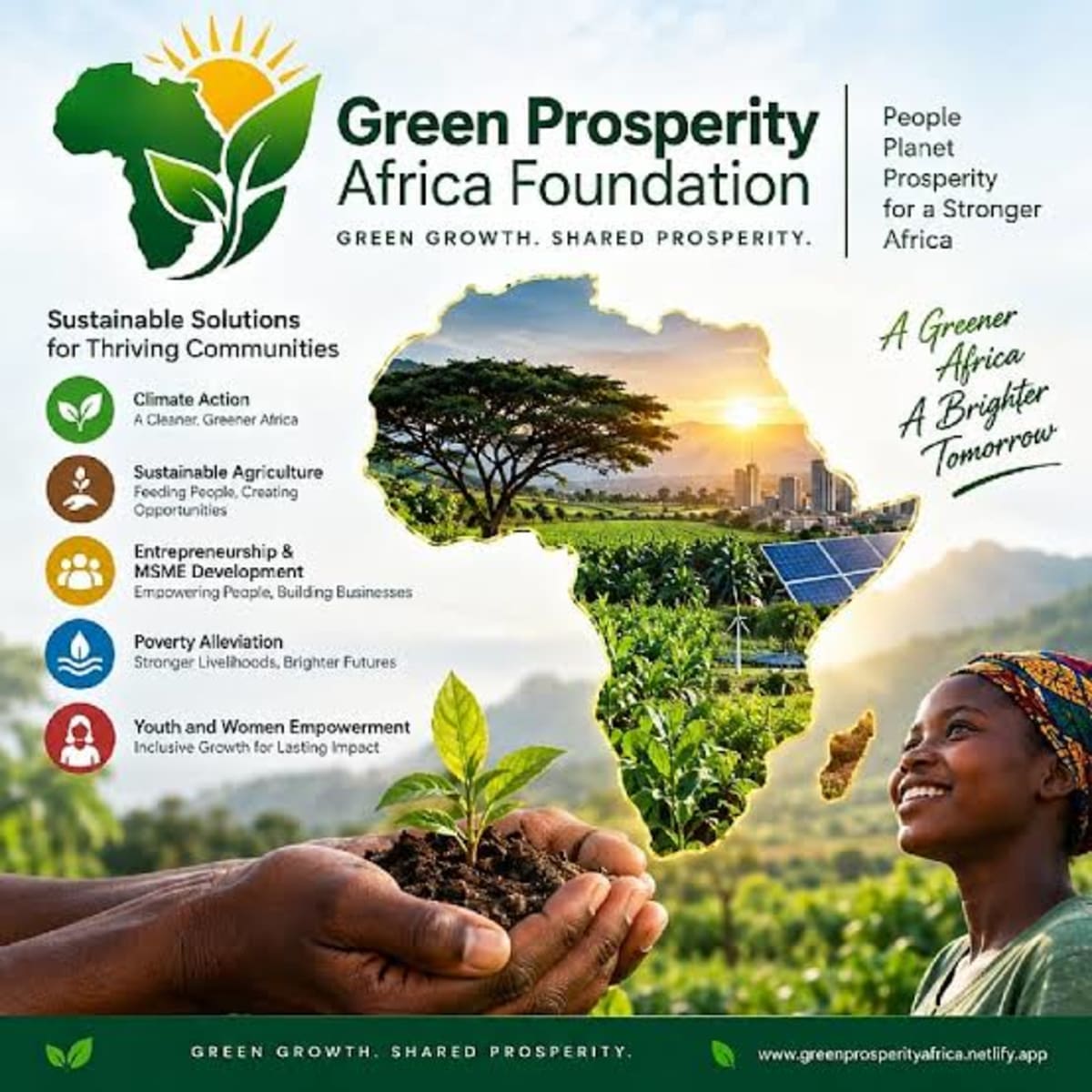 Young Ghanaian entrepreneur working on sustainable agriculture technology in rural farming community