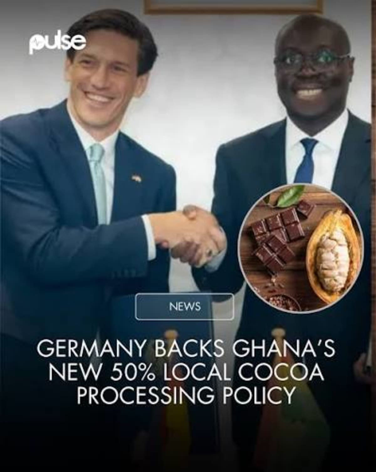 Ghana to Process 50% of Cocoa Into Chocolate at Home