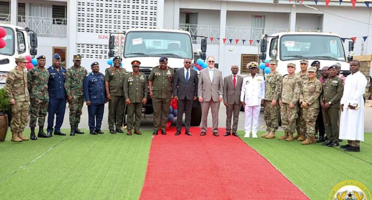 US Donates Heavy-Duty Trucks to Ghana Armed Forces - Image 2