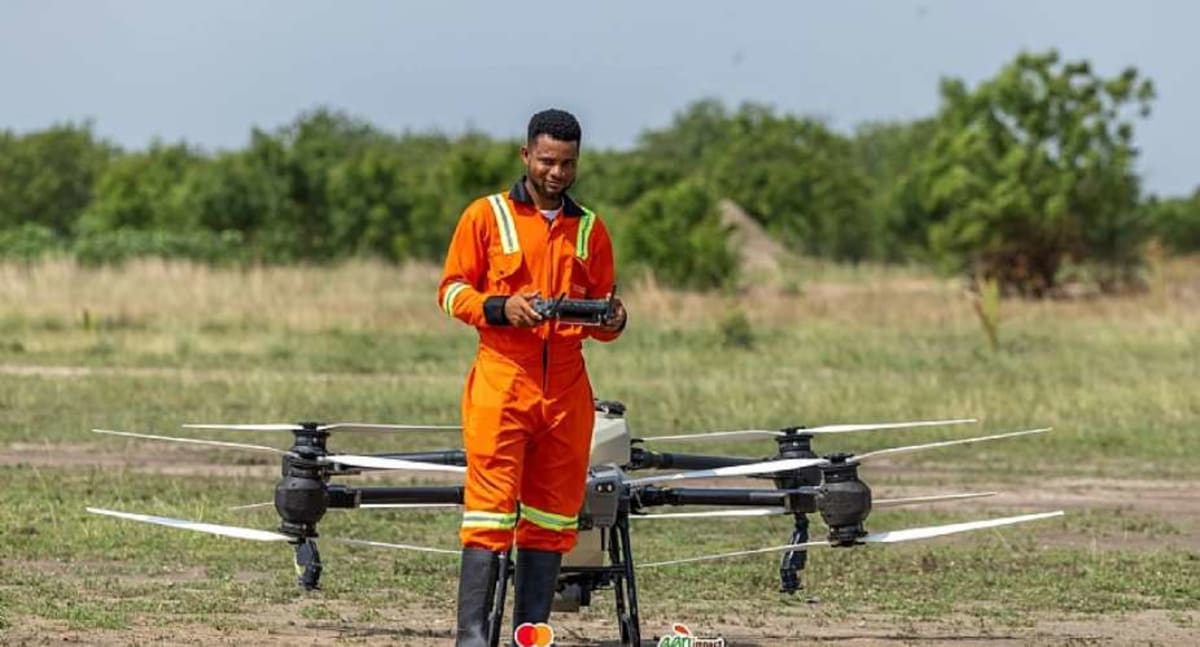 Ghana Farmer Becomes Certified Drone Pilot in Weeks - Image 2