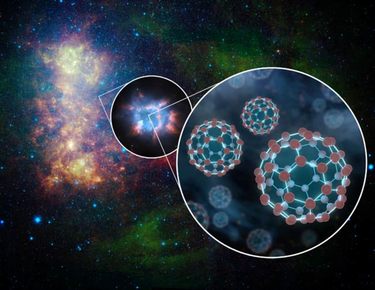 Webb Telescope Reveals How "Soccer Ball" Molecules Form in Space - Image 3