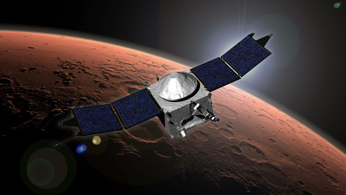 NASA Team Still Searching for Silent MAVEN Mars Probe