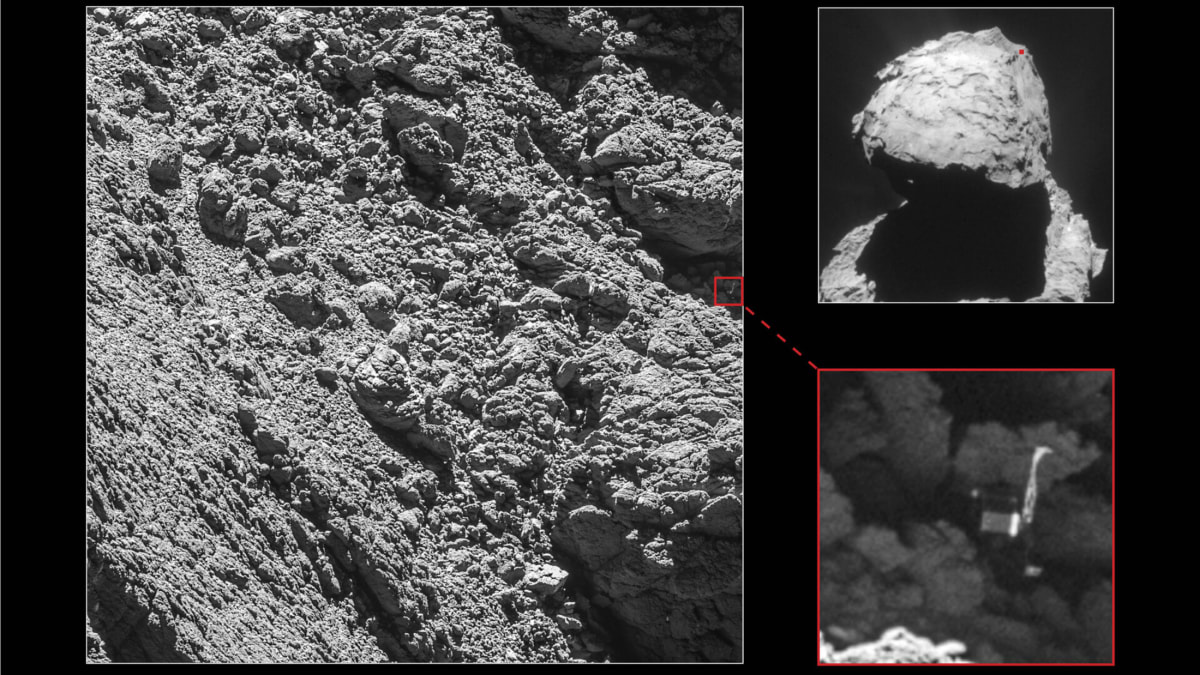 Lost Space Lander Found on Comet After 2-Year Search - Image 3