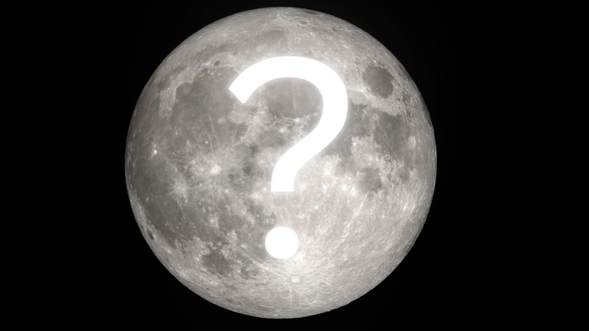 View of the moon's south polar region showing crater formations and shadowed areas near landing sites