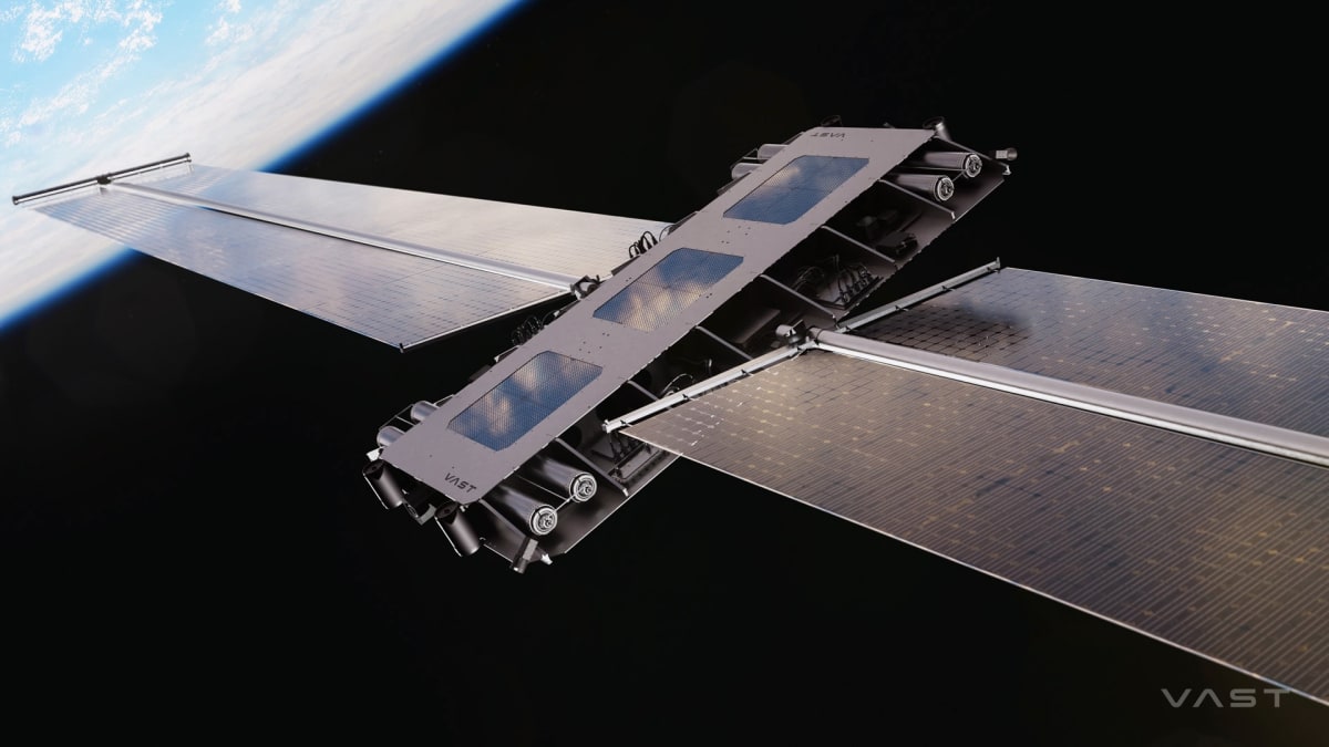 Space Station Startup Vast Launches Satellite Business