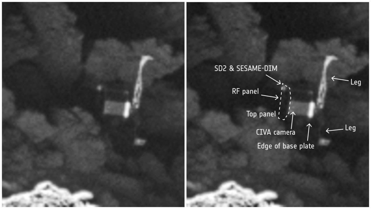 Lost Space Lander Found on Comet After 2-Year Search - Image 2