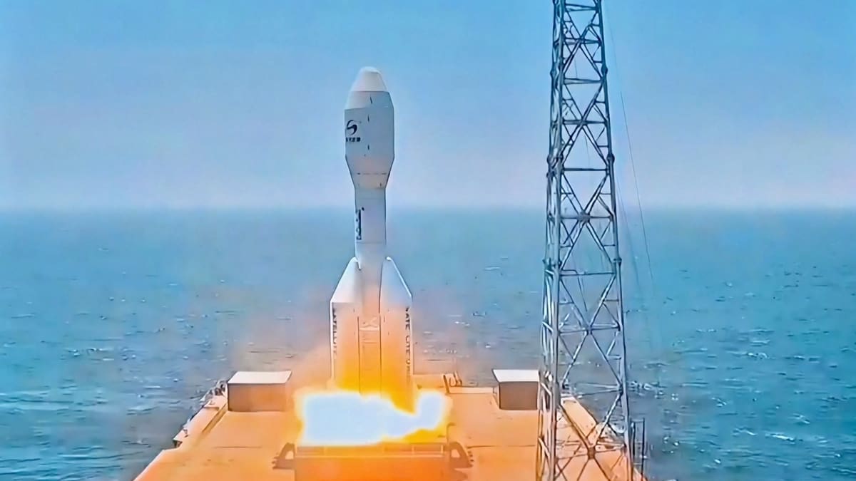 China's Gravity-1 Rocket Aces Third Sea Launch - Image 2