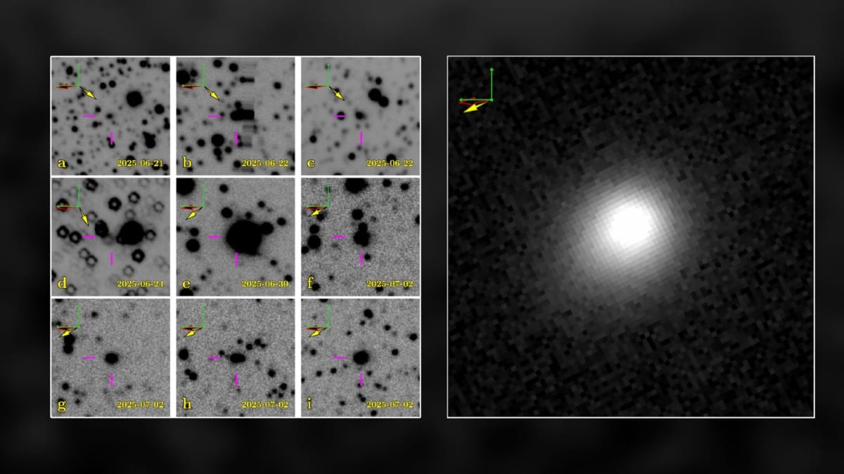 New Telescope Spotted Interstellar Comet Before Discovery