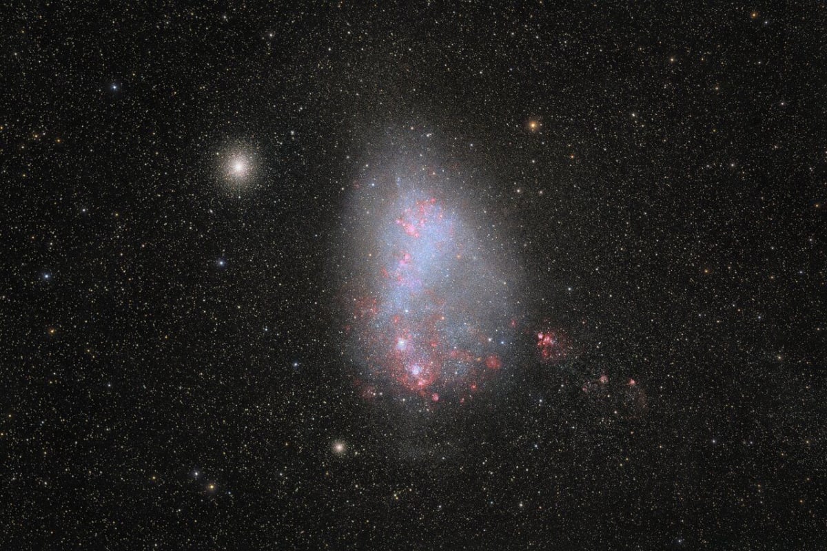 Backyard Camera Captures Stunning Galaxy 200,000 Light-Years Away