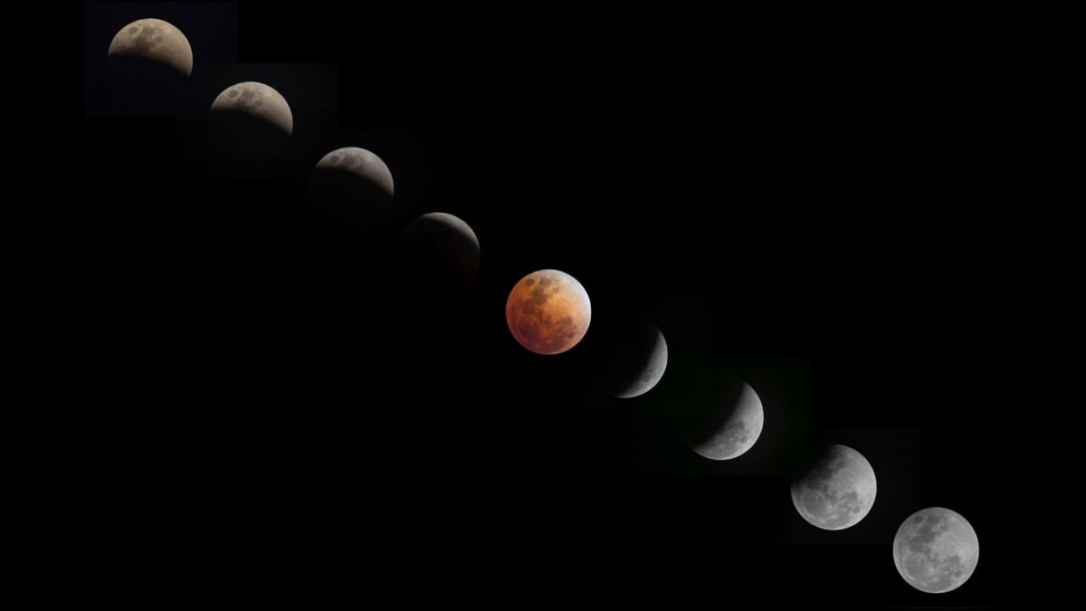 Blood Moon Dazzles Millions Across Three Continents