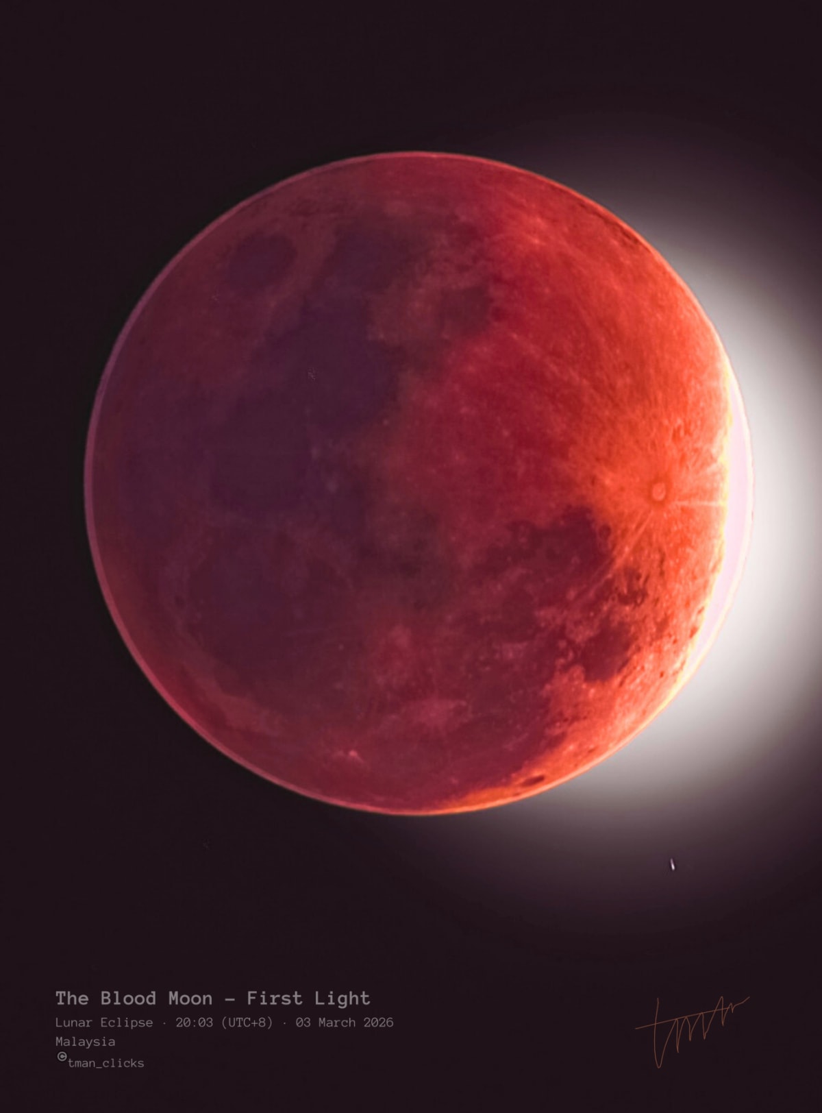 Doctor Drives 7 Hours, Captures Stunning Blood Moon Eclipse - Image 5