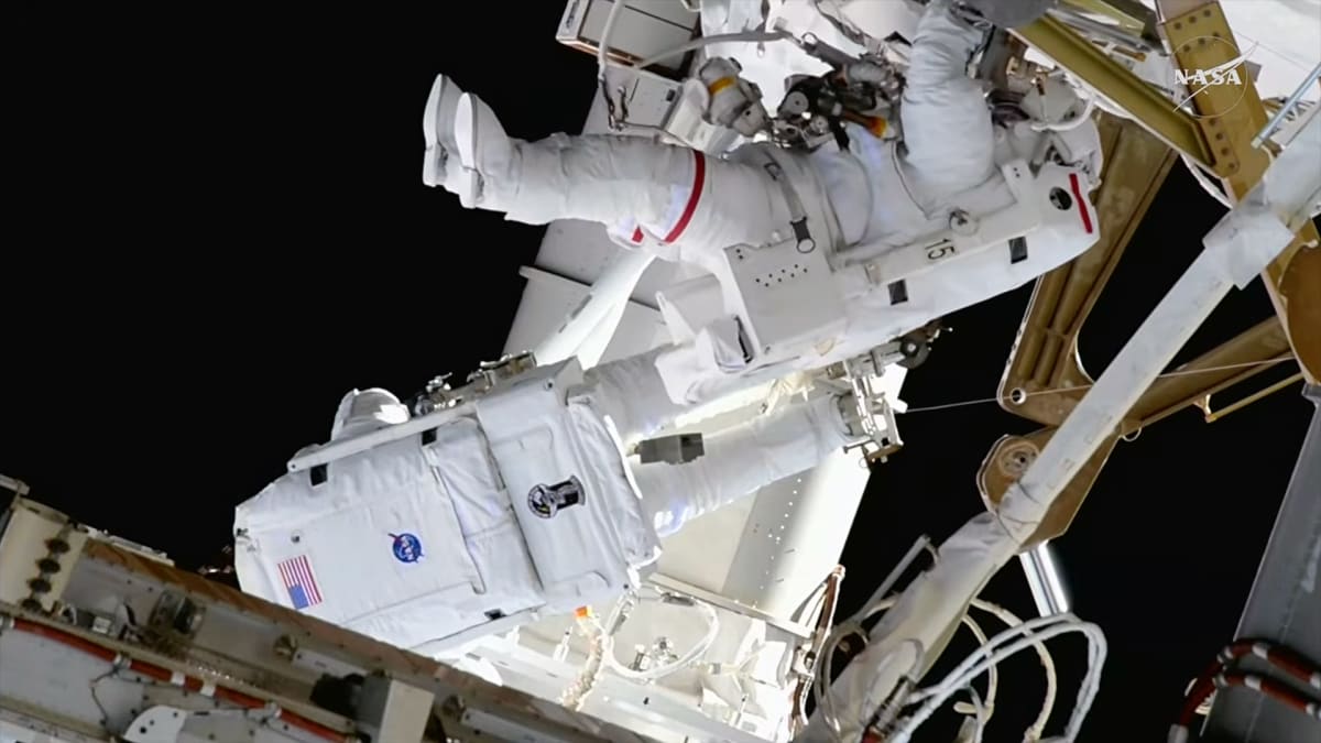 Astronauts Complete Historic ISS Antenna Repair Mission - Image 3