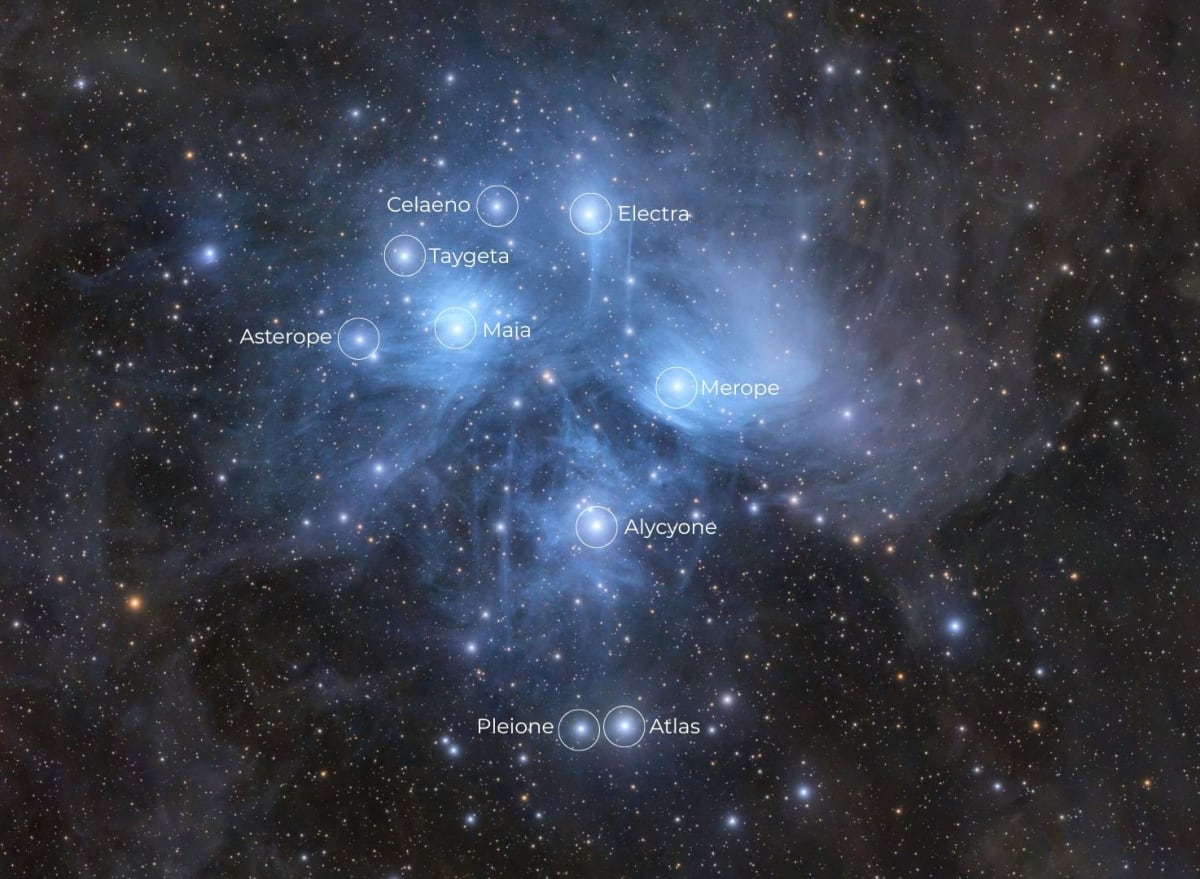 Photographer Captures Stunning 'Seven Sisters' Star Cluster - Image 3