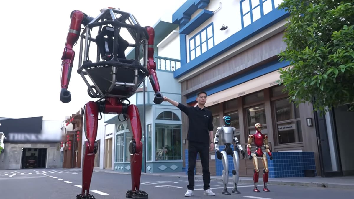 China's $572K Walking Robot Switches From 2 Legs to 4 - Image 3