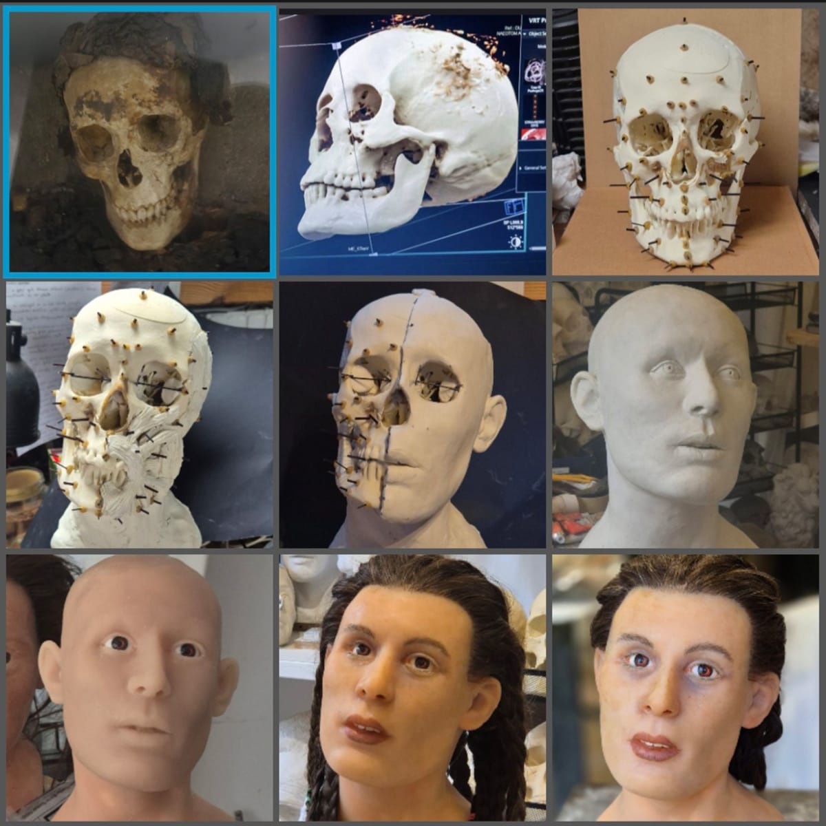 16 Ancient Roman Faces Brought to Life in Budapest Museum - Image 5