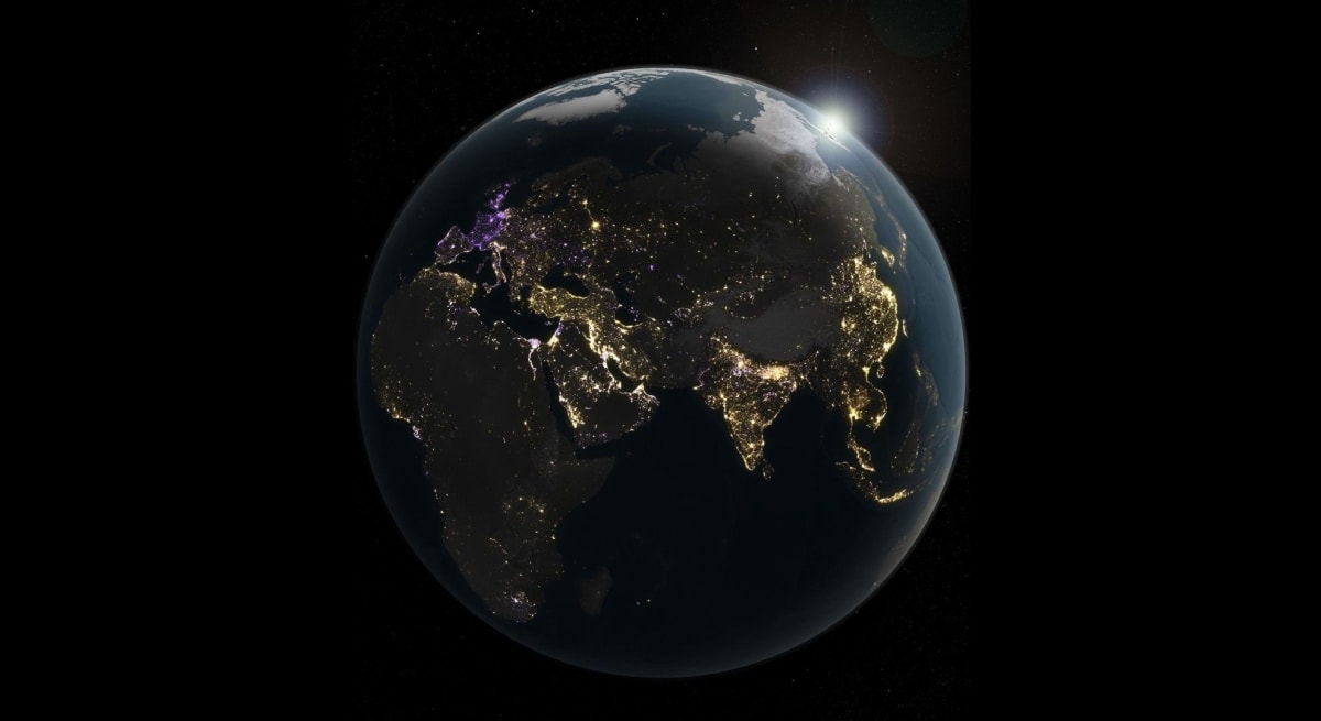 Earth's Nights Show Hope: Cities Dim as LED Lights Spread