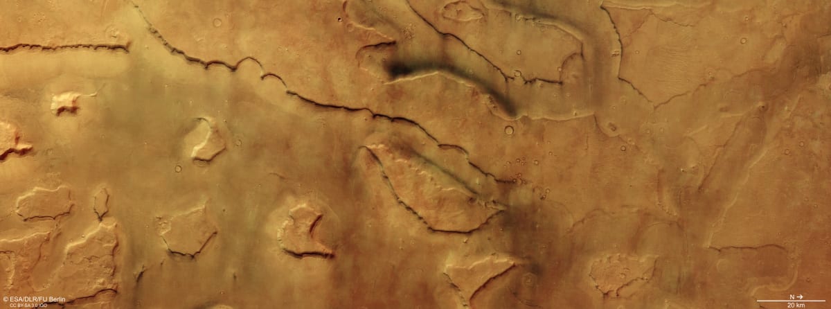30 Dust Devils Spotted Dancing Across Ancient Mars Valley - Image 3