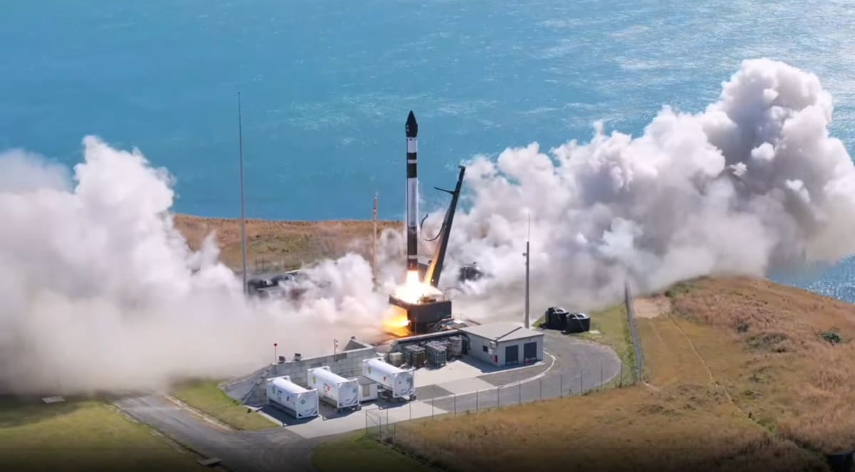 Rocket Lab Launches 'Origami' Satellite from New Zealand