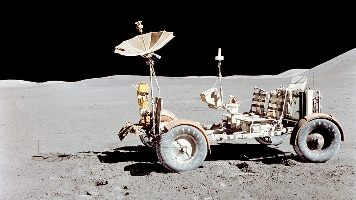 Apollo 15 Astronauts First to Drive on the Moon in 1971 - Image 2