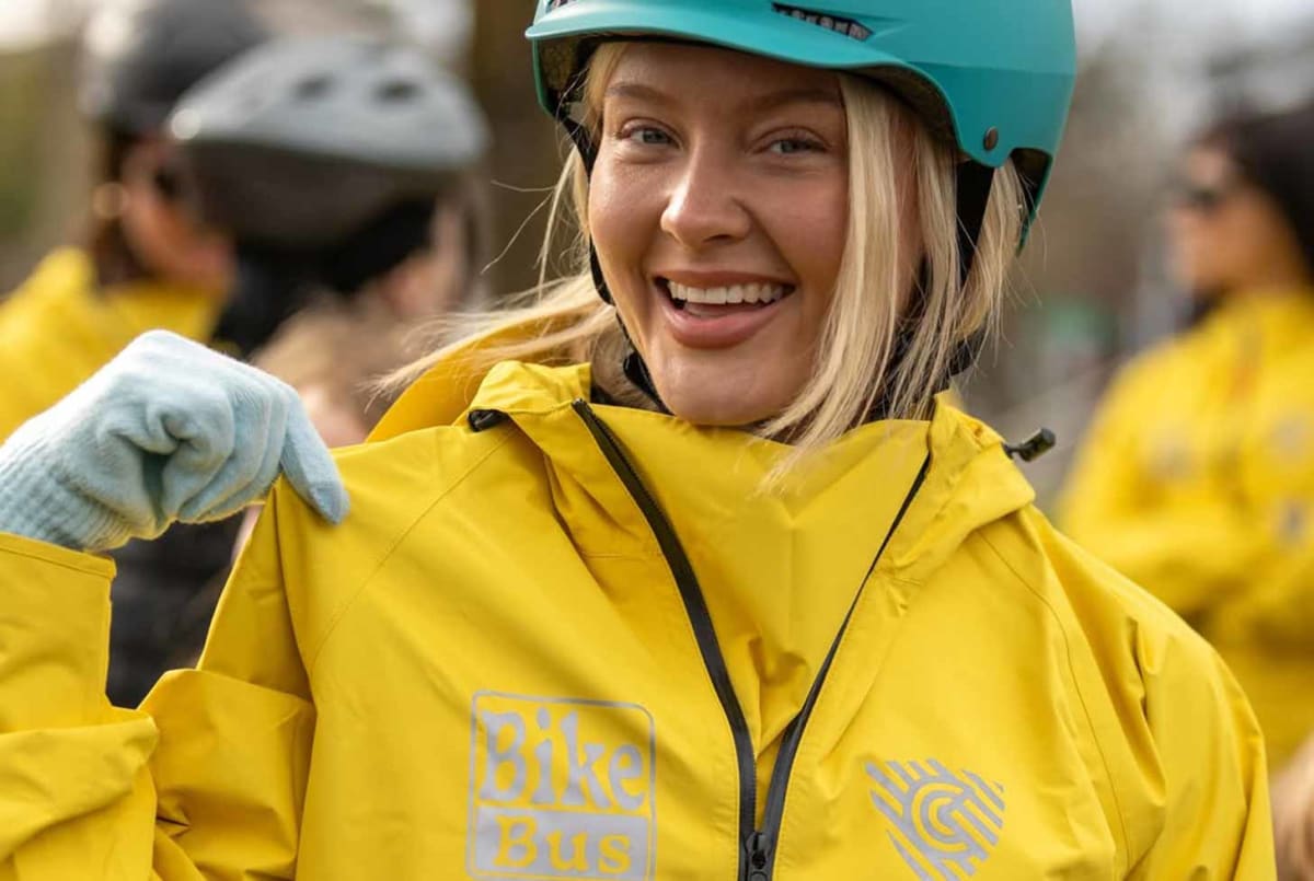 Zara Larsson Joins Portland Bike Bus Before Concert - Image 3