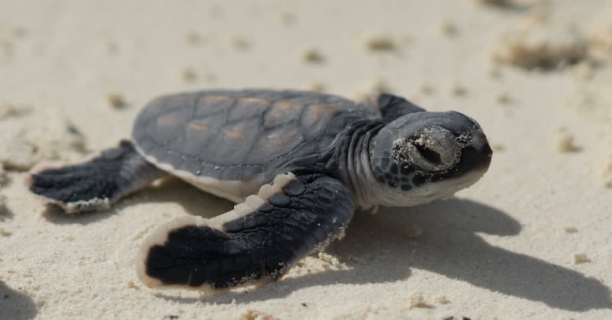 French Polynesia Resort Protects 120,000 Sea Turtle Hatchlings