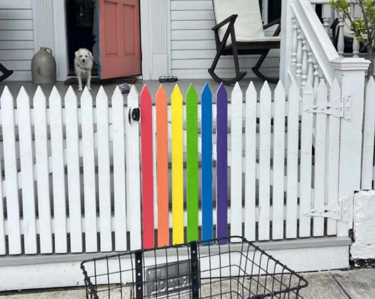 Florida Couple Sues After City Orders Rainbow Fence Removed - Image 2