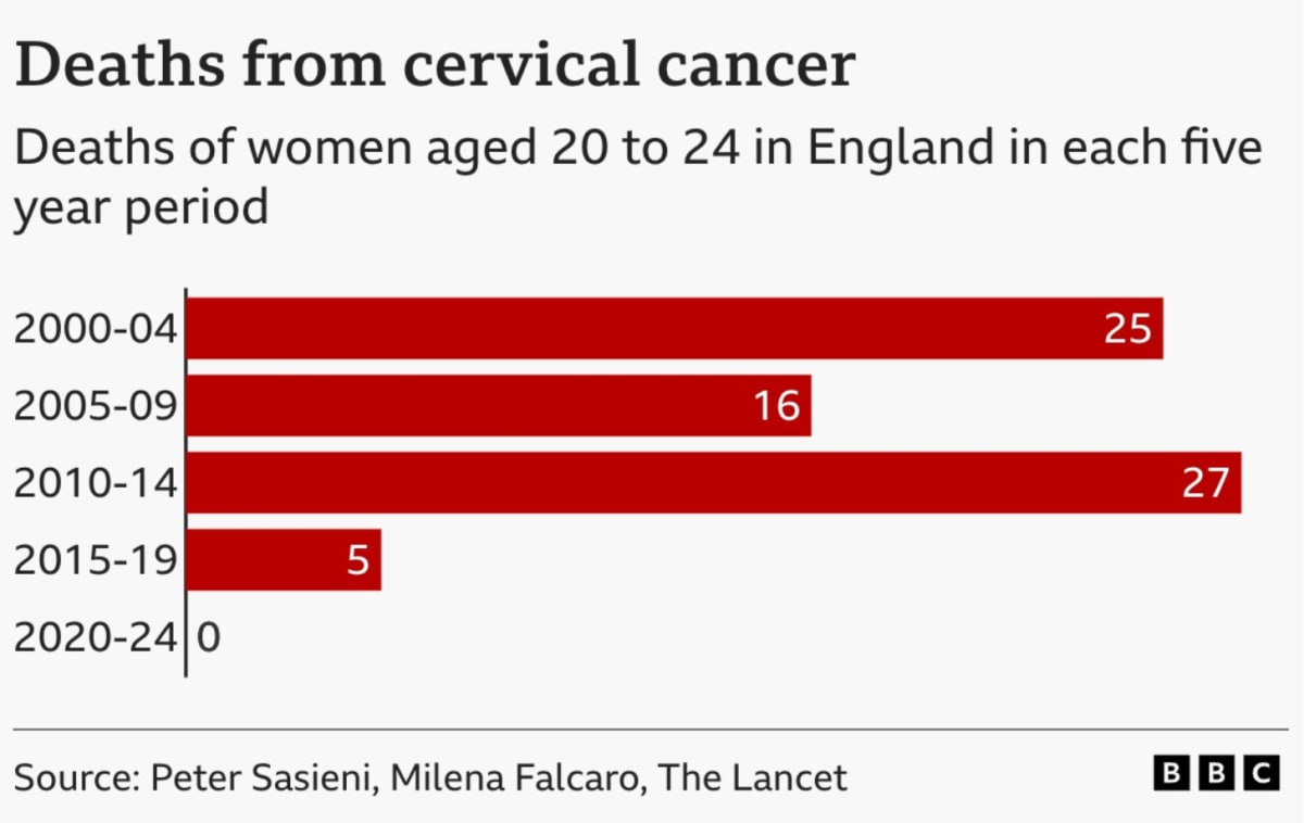 HPV Vaccine Drops Cervical Cancer Deaths to Nearly Zero - Image 2