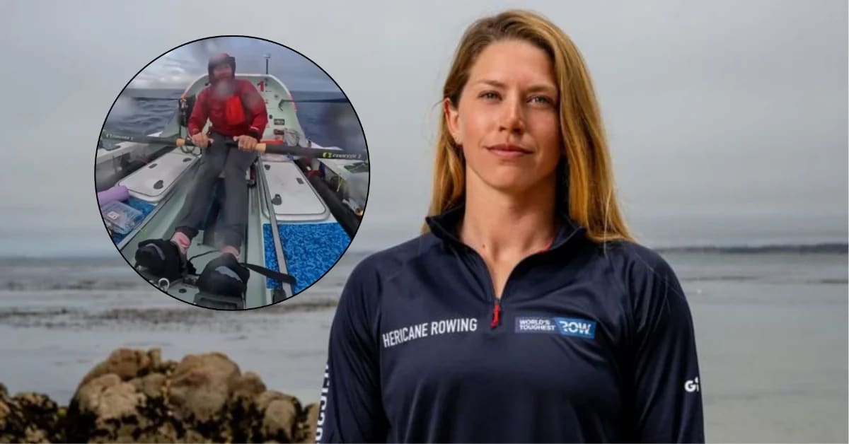 Woman Rows California to Hawaii in Record 43 Days