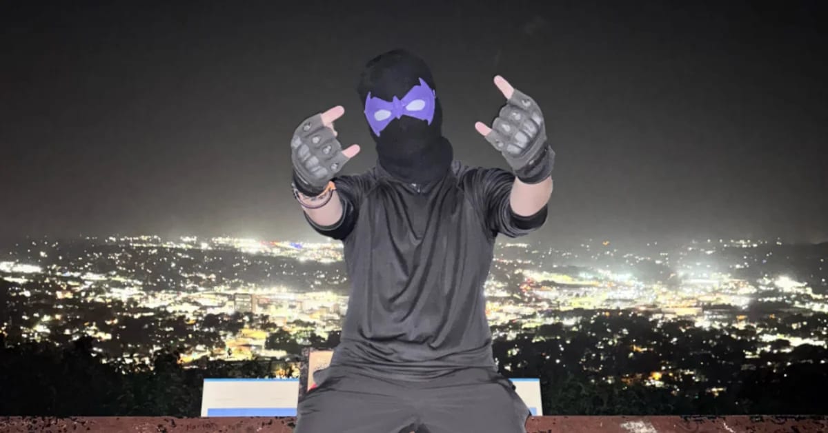 Virginia Firefighter Dons Mask as Real-Life Superhero
