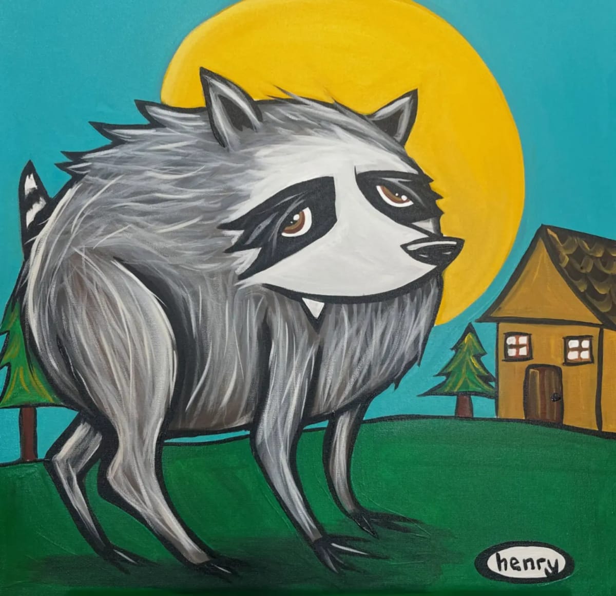 Seattle Artist Auctions Raccoon Art, Raises $12K for Food Bank - Image 3