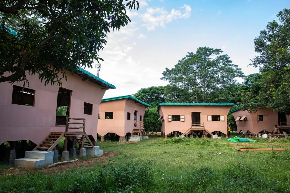 $1,000 Bamboo Homes Survive 7.7 Earthquake in Myanmar - Image 5